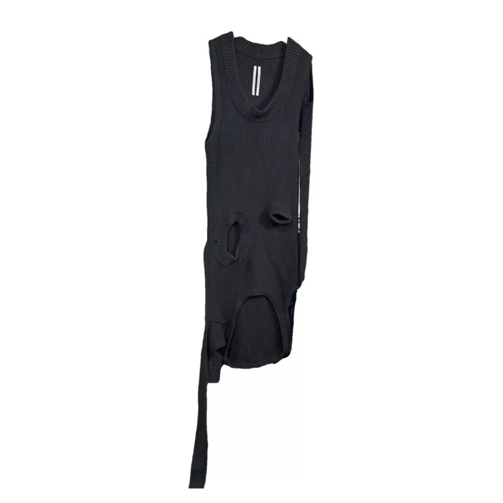 Rick Owens Black Banana Cashmere Sweater XL - Picture 4 of 17